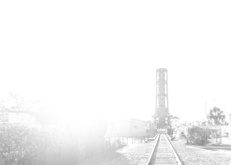 Old Steel Railroad Bridge, downtown Tampa